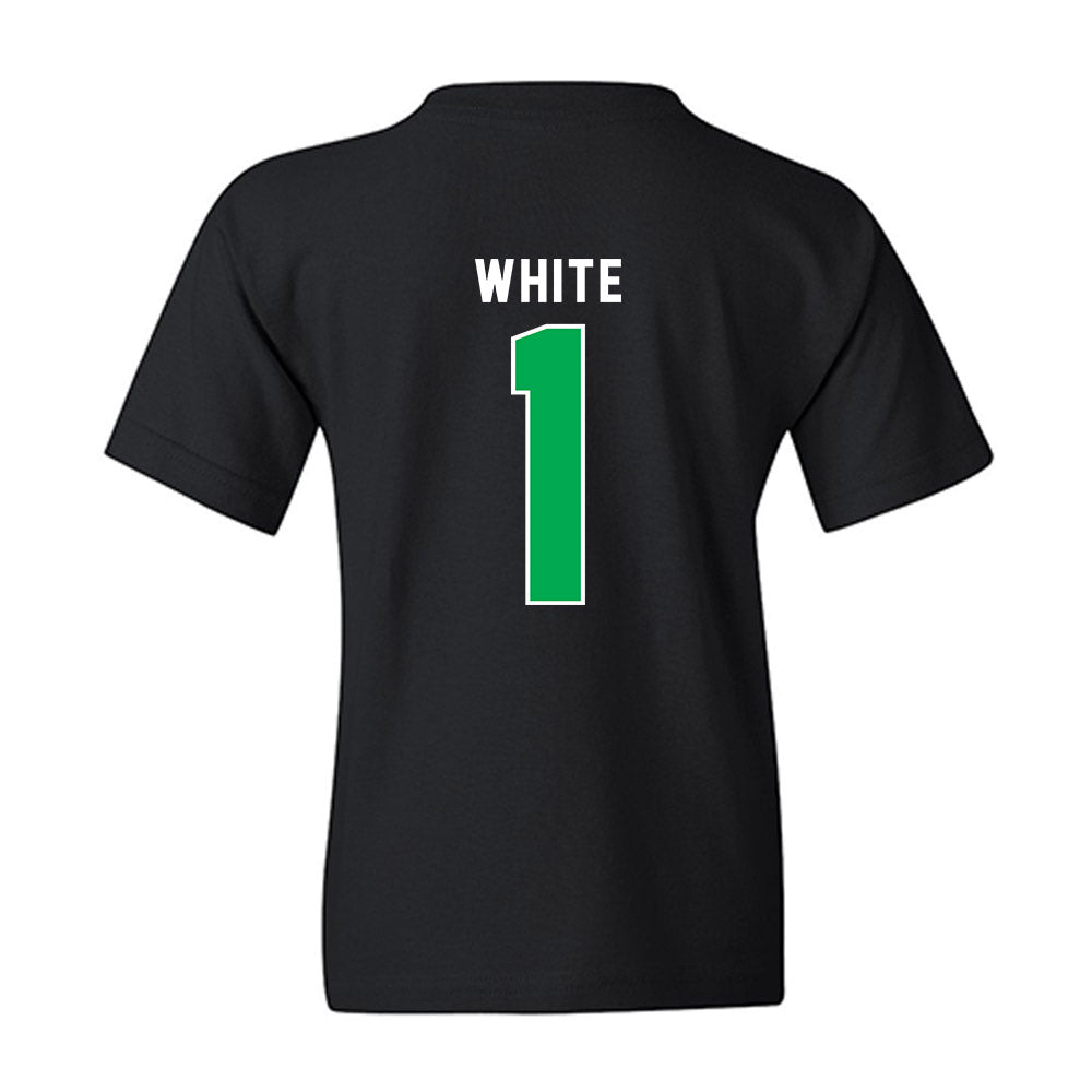 Marshall - NCAA Men's Basketball : Kaiden White - Vintage Basketball Youth T-Shirt-1