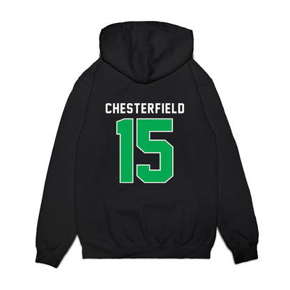 Marshall - NCAA Women's Basketball : Nikiah Chesterfield - Vintage Basketball Premium Hooded Sweatshirt-1