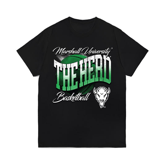 Marshall - NCAA Men's Basketball : Bryce Slay - Vintage Basketball Comfort Colors T-Shirt-0