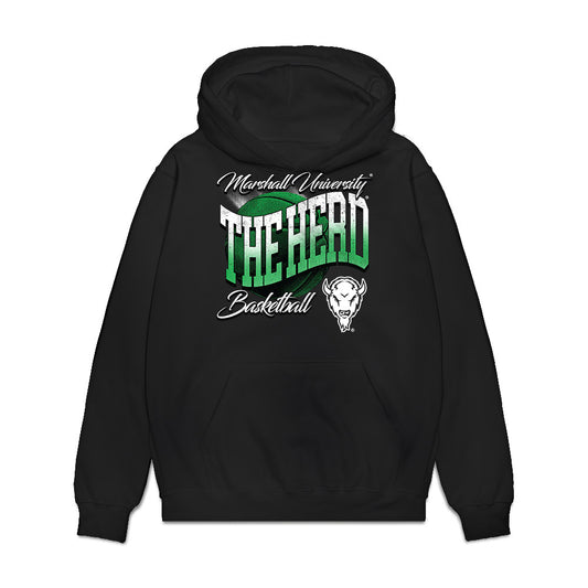 Marshall - NCAA Men's Basketball : Wilson Dubinsky - Vintage Basketball Premium Hooded Sweatshirt-0