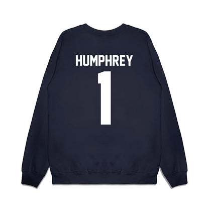 Samford - NCAA Men's Basketball : DaJion Humphrey - Vintage Basketball Premium Crewneck Sweatshirt-1