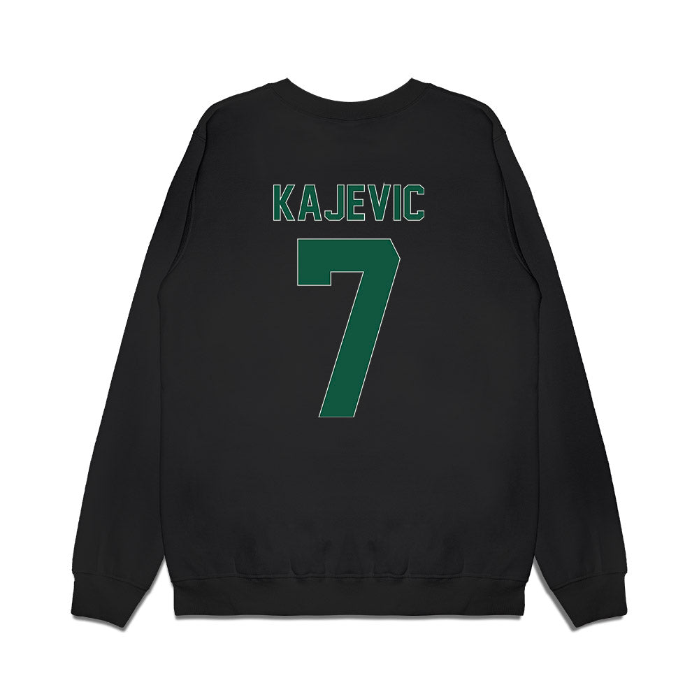 Cleveland State - NCAA Women's Basketball : Hanna Medina Kajevic - Vintage Shersey Premium Crewneck Sweatshirt-1