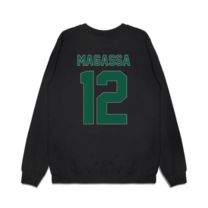 Cleveland State - NCAA Women's Basketball : Ayisse Magassa - Vintage Shersey Premium Crewneck Sweatshirt-1