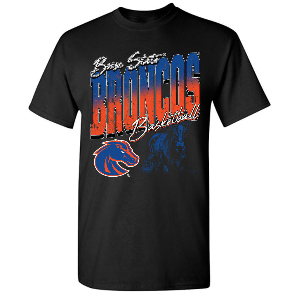 Boise State - NCAA Men's Basketball : Aginaldo Neto - Vintage Shersey T-Shirt-0