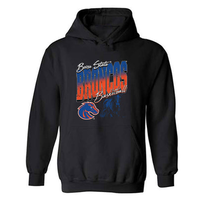 Boise State - NCAA Men's Basketball : Aginaldo Neto - Vintage Shersey Hooded Sweatshirt-0