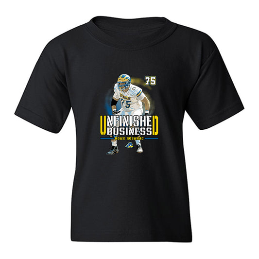 Delaware - NCAA Football : Noah Rosahac - Unfinished Business Youth T-Shirt-0