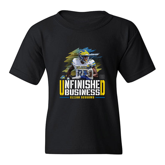 Delaware - NCAA Football : Elijah Sessoms - Youth T-Shirt-0
