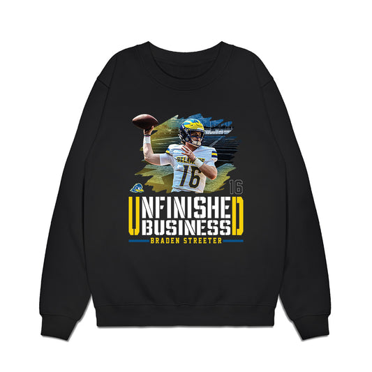 Delaware - NCAA Football : Braden Streeter - Unfinished Business Premium Crewneck Sweatshirt-0