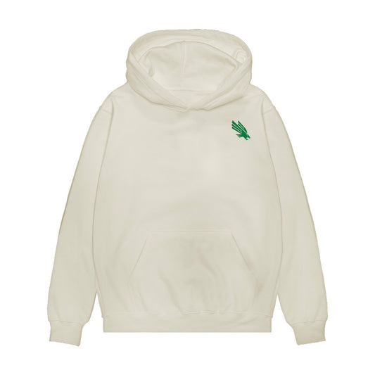 North Texas - NCAA Men's Track & Field : Tyler Moore - Collage Premium Hooded Sweatshirt-0