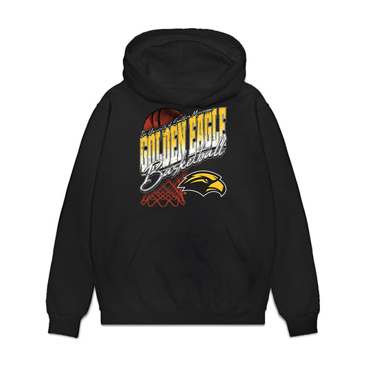 Southern Miss - NCAA Women's Basketball : Timya Thurman - Graphic Premium Hooded Sweatshirt-0
