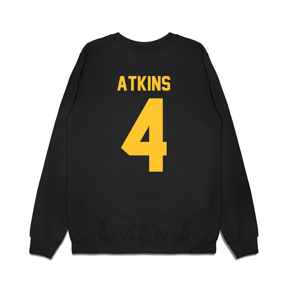 PLU - NCAA Women's Basketball : Lily Atkins - Vintage Basketball Premium Crewneck Sweatshirt-1