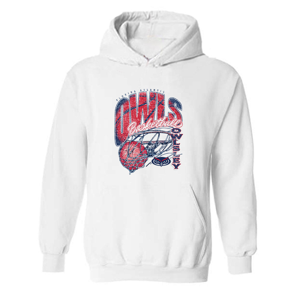 FAU - NCAA Women's Basketball : Vivian Onugha - Vintage Shersey Hooded Sweatshirt-0