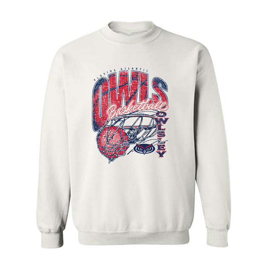 FAU - NCAA Women's Basketball : Erin Rodgers - Vintage Shersey Crewneck Sweatshirt-0