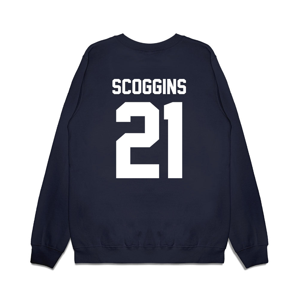 Georgia Southern - NCAA Women's Basketball : Laney Scoggins - Vintage Premium Crewneck Sweatshirt-1