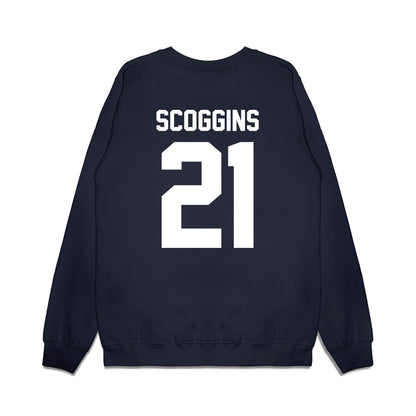 Georgia Southern - NCAA Women's Basketball : Laney Scoggins - Vintage Premium Crewneck Sweatshirt-1