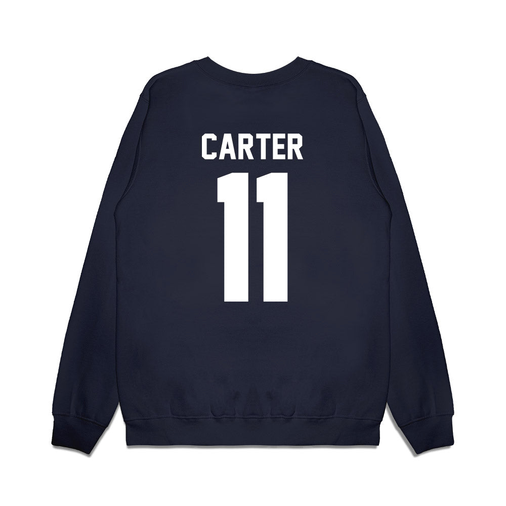 Georgia Southern - NCAA Men's Basketball : Shainen Carter - Vintage Premium Crewneck Sweatshirt-1