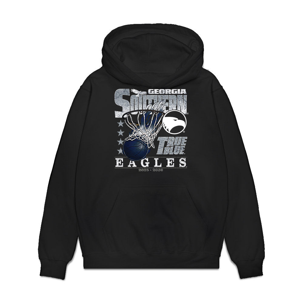 Georgia Southern - NCAA Women's Basketball : Jamiria Jones - Vintage Premium Hooded Sweatshirt-0