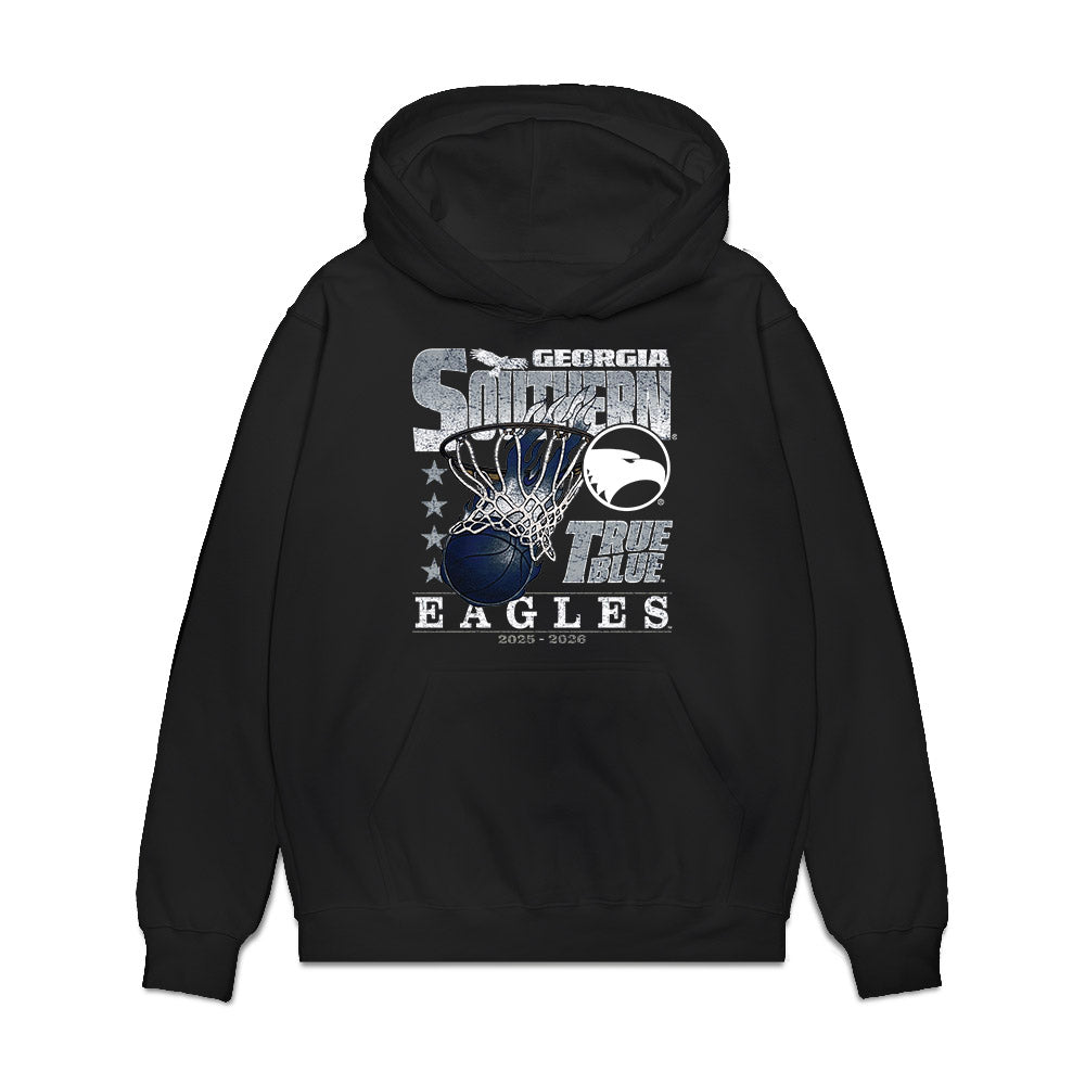 Georgia Southern - NCAA Men's Basketball : Amare Neal - Vintage Premium Hooded Sweatshirt-0