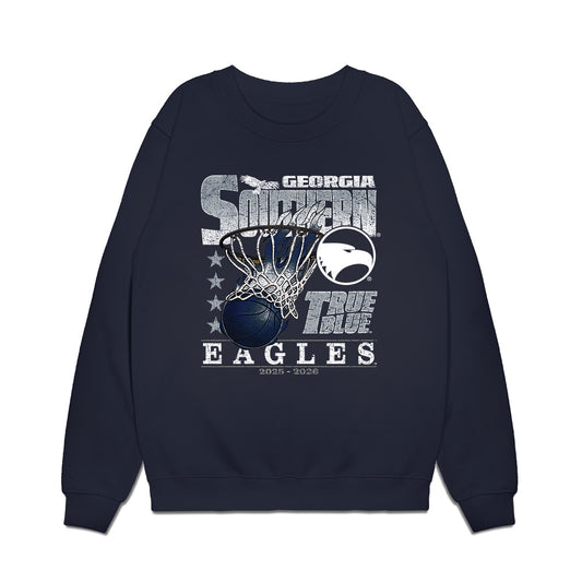Georgia Southern - NCAA Women's Basketball : Destini Ward - Vintage Premium Crewneck Sweatshirt-0