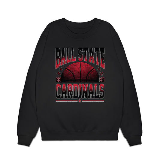 Ball State - NCAA Men's Basketball : Mason Jones - Vintage Premium Crewneck Sweatshirt-0