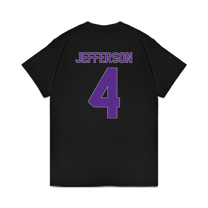 North Alabama - NCAA Men's Basketball : Canin Jefferson - Vintage Basketball Comfort Colors T-Shirt-1
