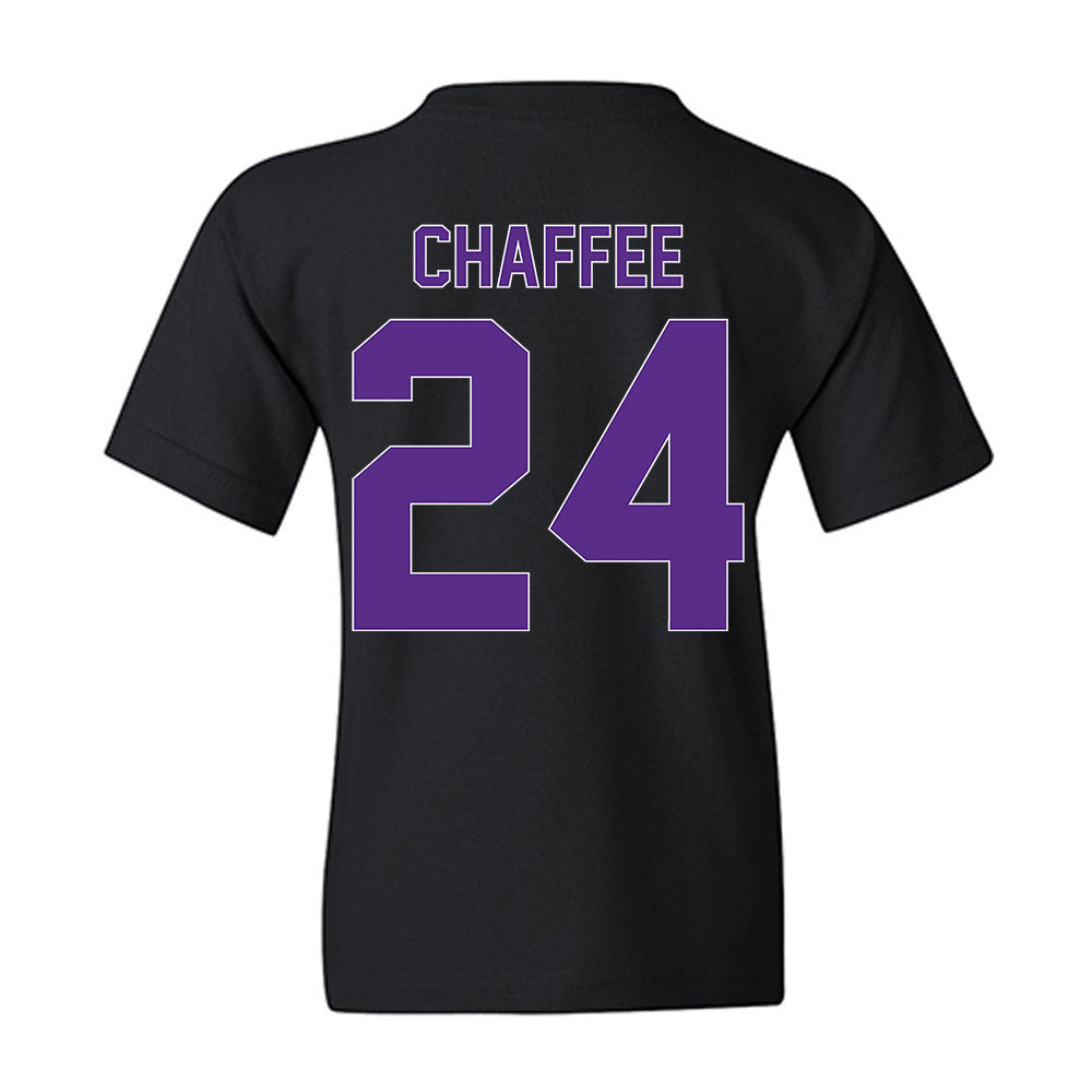 North Alabama - NCAA Men's Basketball : Mitchell Chaffee - Vintage Basketball Youth T-Shirt-1
