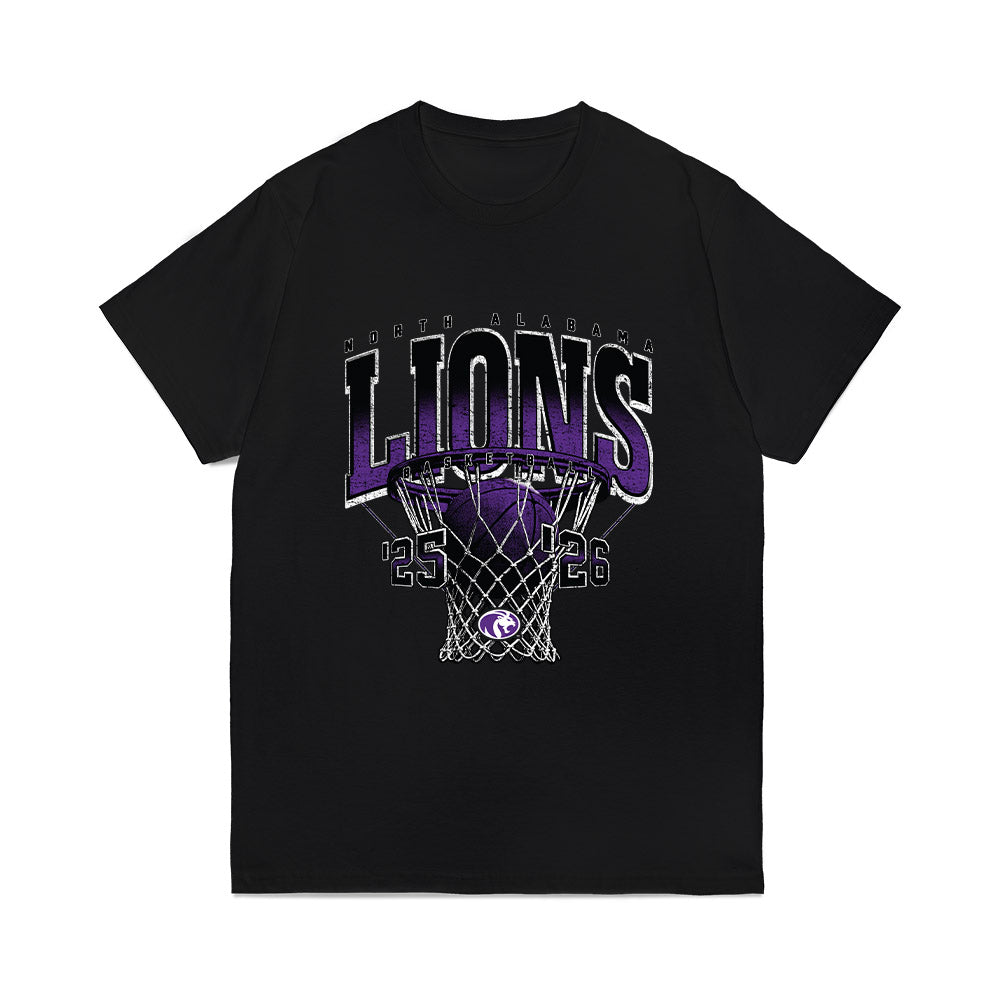 North Alabama - NCAA Men's Basketball : Canin Jefferson - Vintage Basketball Comfort Colors T-Shirt-0