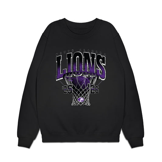 North Alabama - NCAA Men's Basketball : Donte Bacchus - Vintage Basketball Premium Crewneck Sweatshirt-0