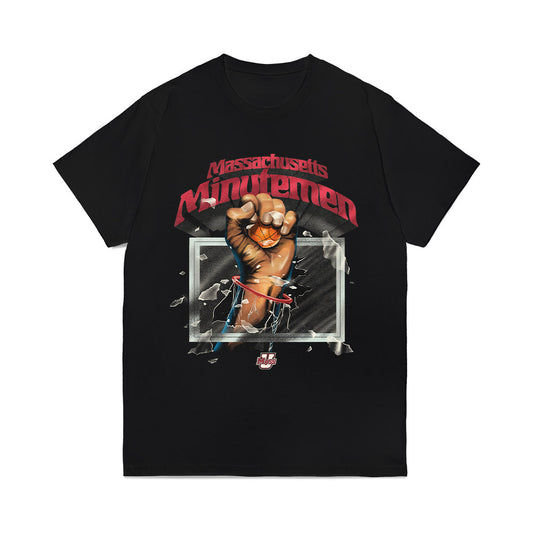 UMass - NCAA Women's Basketball : Lilly Ferguson - Vintage Basketball Shersey Comfort Colors T-Shirt-0