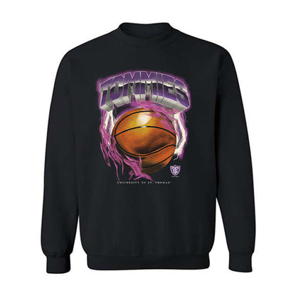 UST - NCAA Women's Basketball : Morgan Staloch - Vintage Shersey Crewneck Sweatshirt-0