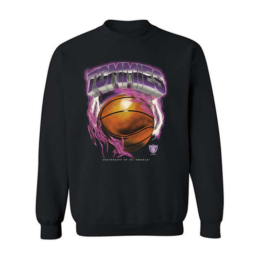 UST - NCAA Women's Basketball : Morgan Staloch - Vintage Shersey Crewneck Sweatshirt-0