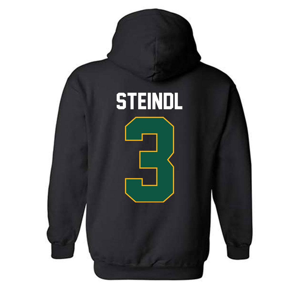 William & Mary - NCAA Women's Basketball : Jordyn Steindl - Vintage Shersey Hooded Sweatshirt-1