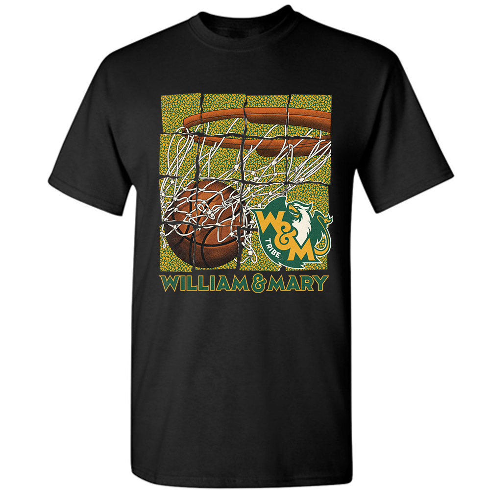 William & Mary - NCAA Men's Basketball : Ethan Connery - Vintage Shersey T-Shirt-0