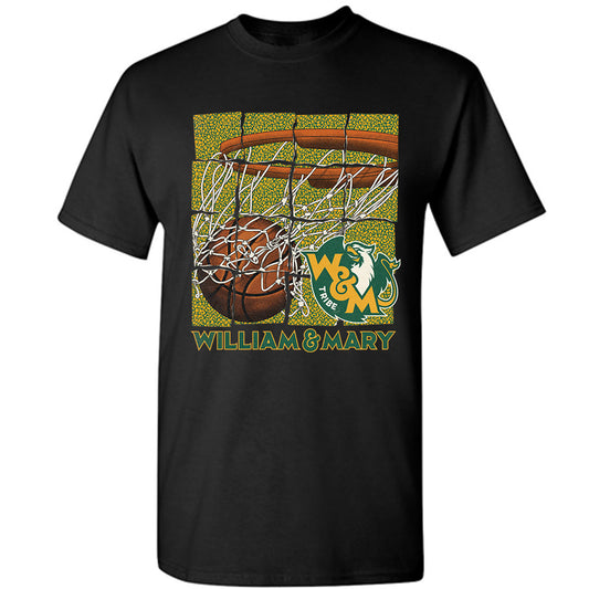 William & Mary - NCAA Men's Basketball : Ethan Connery - Vintage Shersey T-Shirt-0