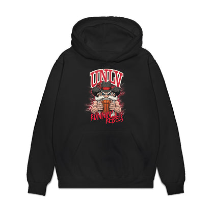 UNLV - NCAA Men's Basketball : Tyrin Jones - Vintage Shersey Premium Hooded Sweatshirt-0