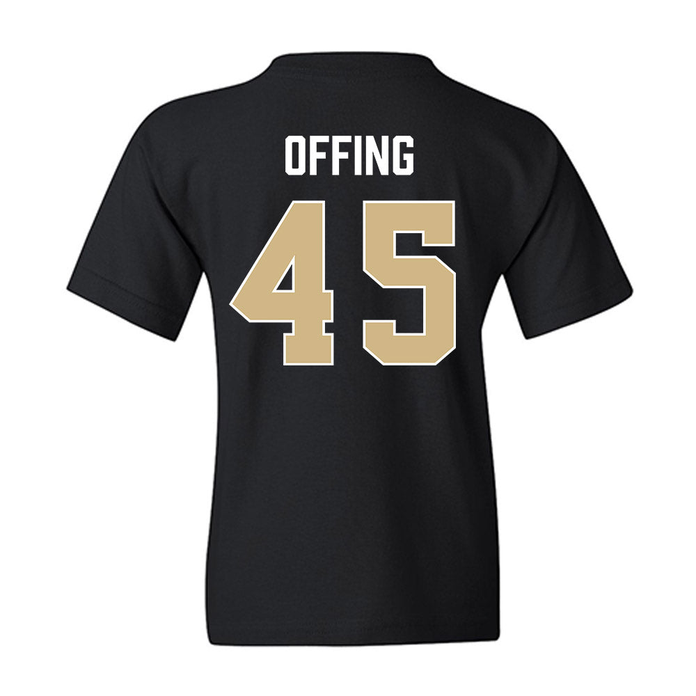 PFW - NCAA Women's Basketball : Hillary Offing - Vintage Basketball Youth T-Shirt-1