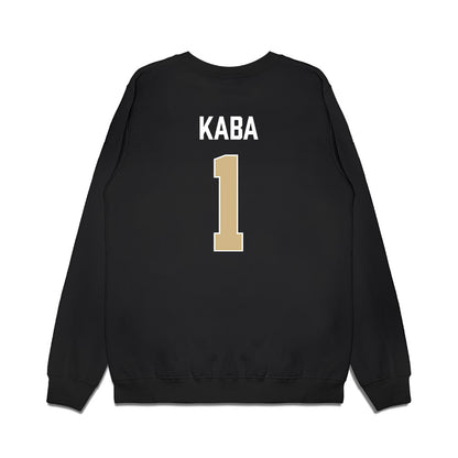 PFW - NCAA Men's Basketball : Ebrahim Kaba - Vintage Basketball Premium Crewneck Sweatshirt-1