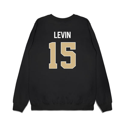 PFW - NCAA Men's Basketball : Yuval Levin - Vintage Basketball Premium Crewneck Sweatshirt-1