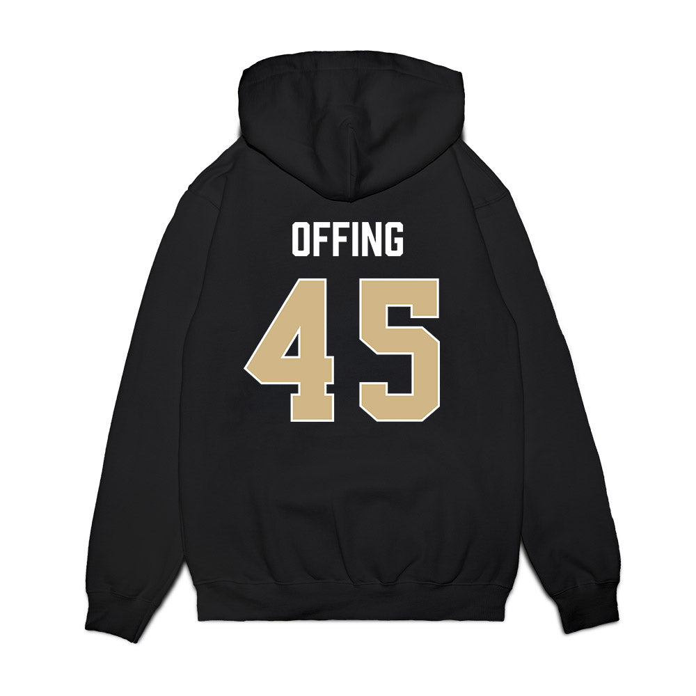 PFW - NCAA Women's Basketball : Hillary Offing - Vintage Basketball Premium Hooded Sweatshirt-1