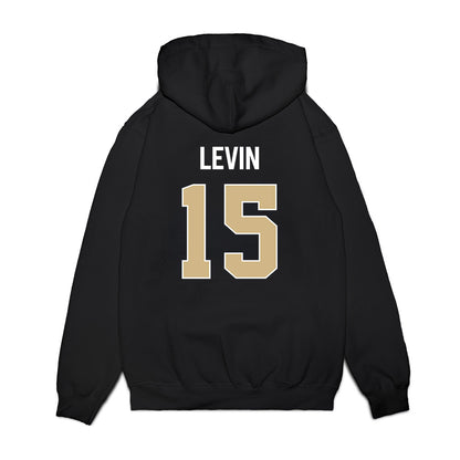PFW - NCAA Men's Basketball : Yuval Levin - Vintage Basketball Premium Hooded Sweatshirt-1