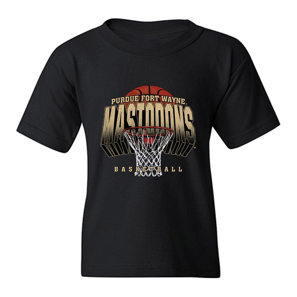 PFW - NCAA Women's Basketball : Jordan Reid - Vintage Basketball Youth T-Shirt-0