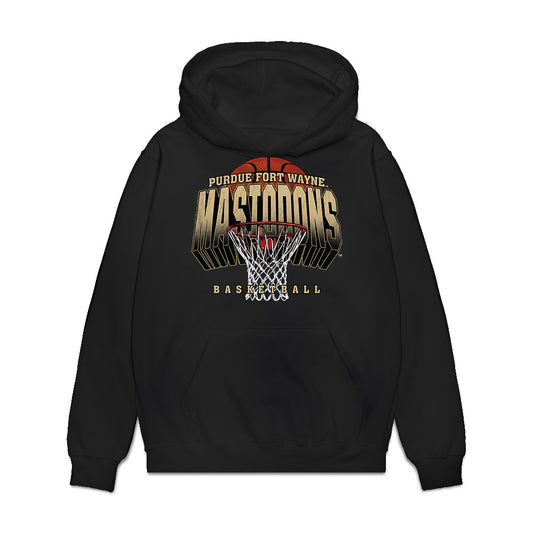 PFW - NCAA Men's Basketball : JaCorey Lipkins - Vintage Basketball Premium Hooded Sweatshirt-0