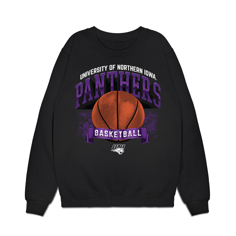 Northern Iowa - NCAA Women's Basketball : Virginia Edmondson - Premium Crewneck Sweatshirt-0