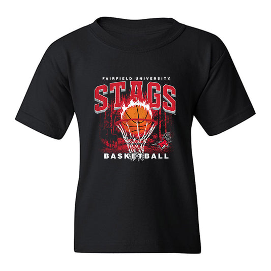 Fairfield - NCAA Women's Basketball : Alli Campbell - Vintage Shersey Youth T-Shirt-0