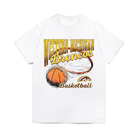 Western Michigan - NCAA Women's Basketball : DeAhna Richardson - Vintage Basketball Comfort Colors T-Shirt-0