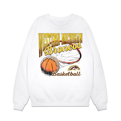 Western Michigan - NCAA Women's Basketball : Kailey Starks - Vintage Basketball Premium Crewneck Sweatshirt-0