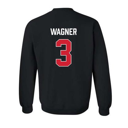 MSUM - NCAA Women's Basketball : Adie Wagner - Vintage Shersey Crewneck Sweatshirt-1