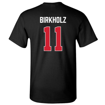 MSUM - NCAA Men's Basketball : Levi Birkholz - Vintage Shersey T-Shirt-1