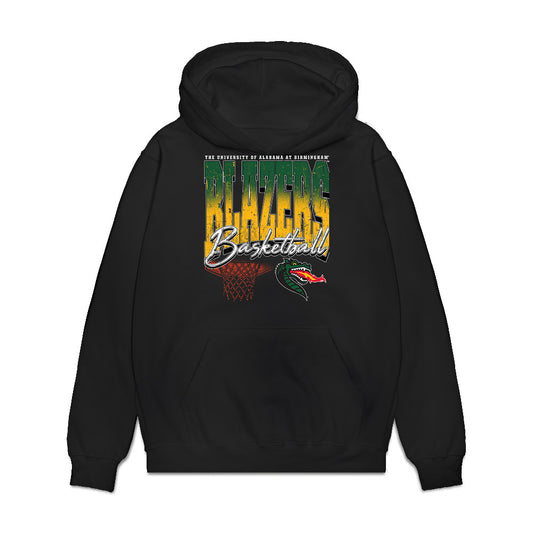 UAB - NCAA Men's Basketball : Dayjaun Anderson - Vintage Premium Hooded Sweatshirt-0