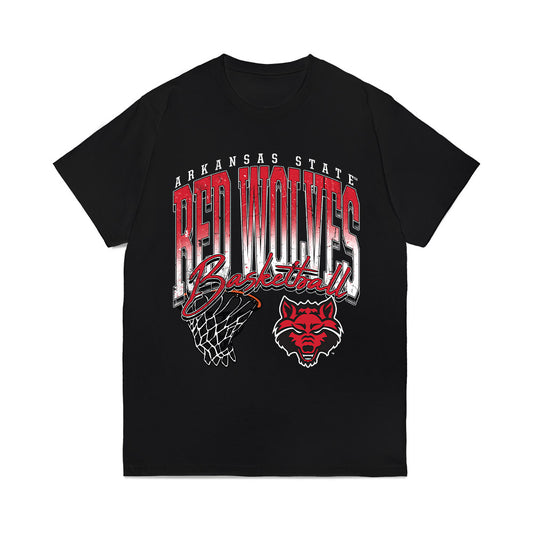 Arkansas State - NCAA Men's Basketball : Weston Honeycutt - Vintage Basketball Comfort Colors T-Shirt-0